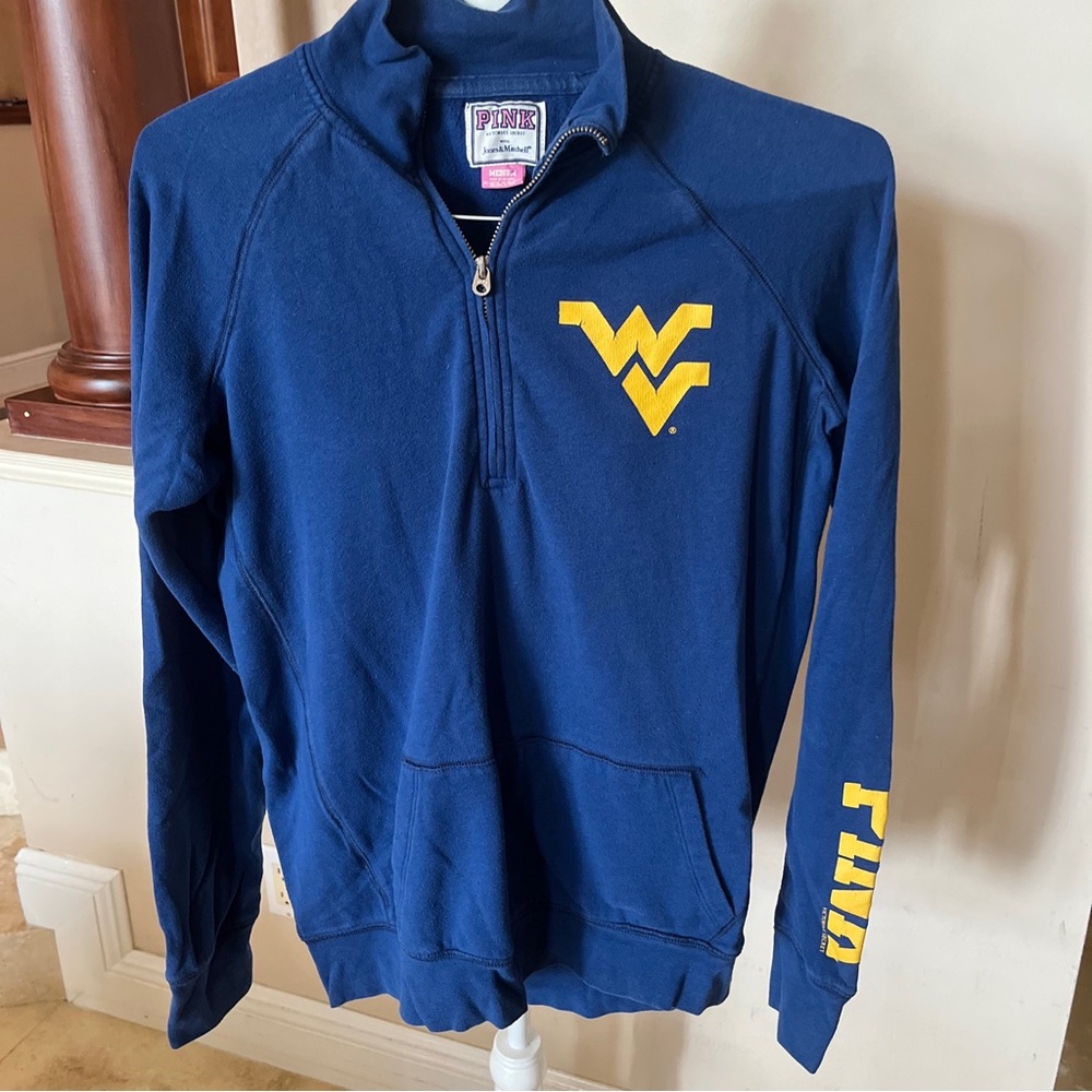 Victoria’s secret West Virginia quarter zip M
